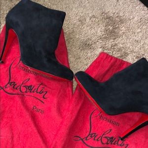 Christian louboutin booties